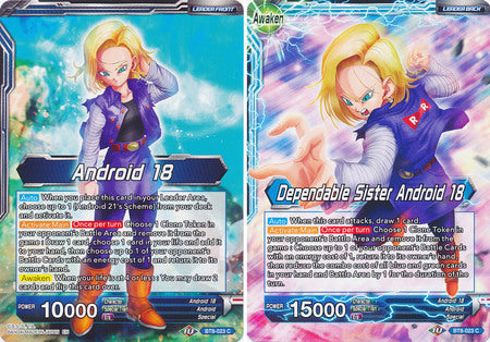 Android 18 // Dependable Sister Android 18 [BT8-023] | Black Swamp Games