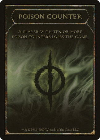 Poison Counter Token [Scars of Mirrodin Tokens] | Black Swamp Games