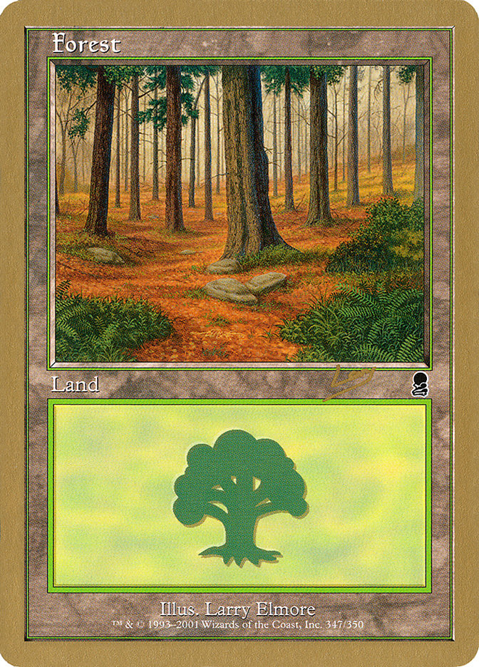 Forest (rl347) (Raphael Levy) [World Championship Decks 2002] | Black Swamp Games