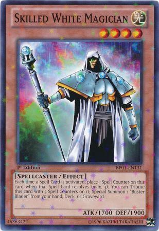 Skilled White Magician [BP01-EN131] Starfoil Rare | Black Swamp Games