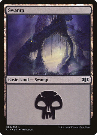 Swamp (326) [Commander 2014] | Black Swamp Games