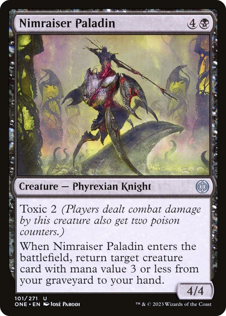 Nimraiser Paladin [Phyrexia: All Will Be One] | Black Swamp Games