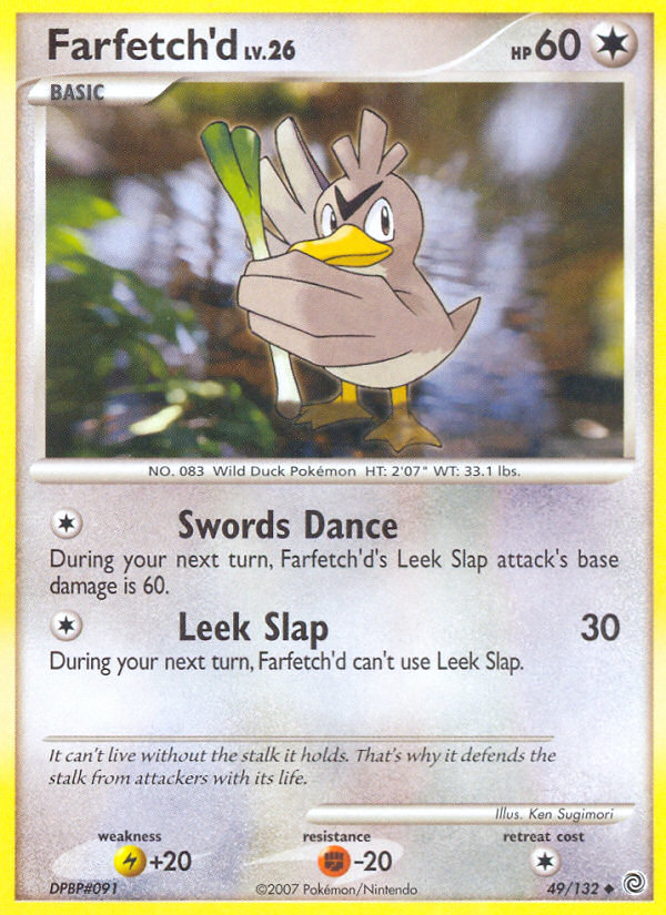 Farfetch'd (49/132) [Diamond & Pearl: Secret Wonders] | Black Swamp Games