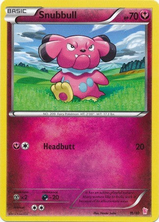 Snubbull (11/30) [XY: Trainer Kit - Sylveon] | Black Swamp Games