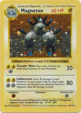 Magneton (9/102) [Base Set Shadowless Unlimited] | Black Swamp Games