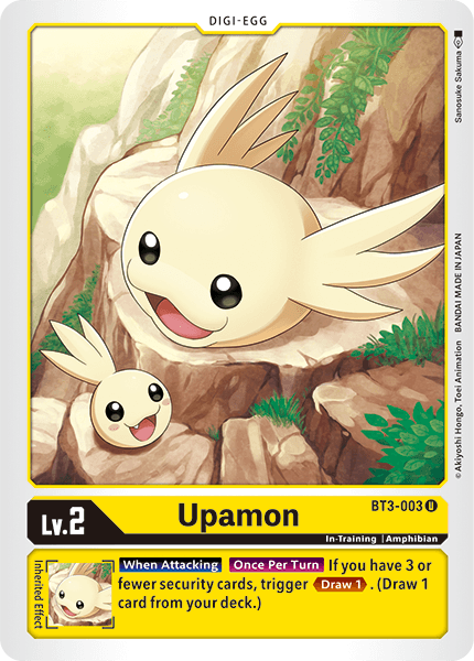 Upamon [BT3-003] [Release Special Booster Ver.1.5] | Black Swamp Games