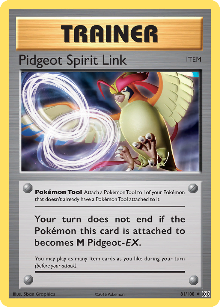 Pidgeot Spirit Link (81/108) [XY: Evolutions] | Black Swamp Games