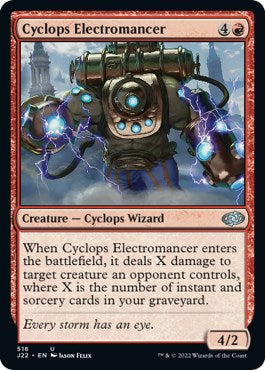 Cyclops Electromancer [Jumpstart 2022] | Black Swamp Games