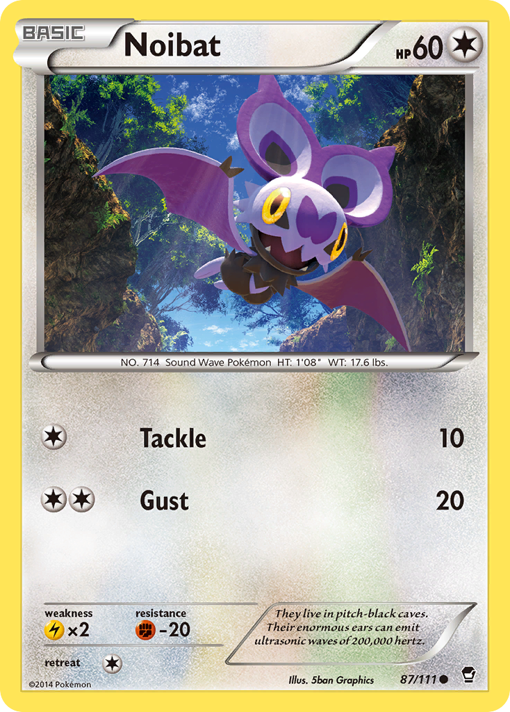 Noibat (87/111) [XY: Furious Fists] | Black Swamp Games