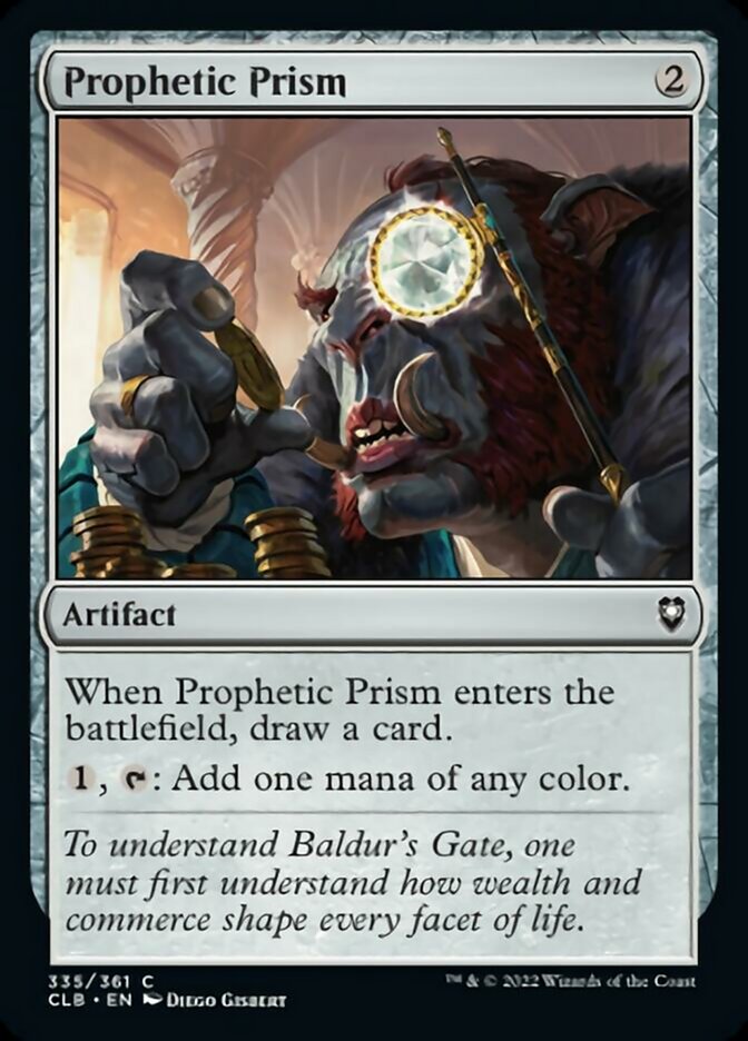 Prophetic Prism [Commander Legends: Battle for Baldur's Gate] | Black Swamp Games