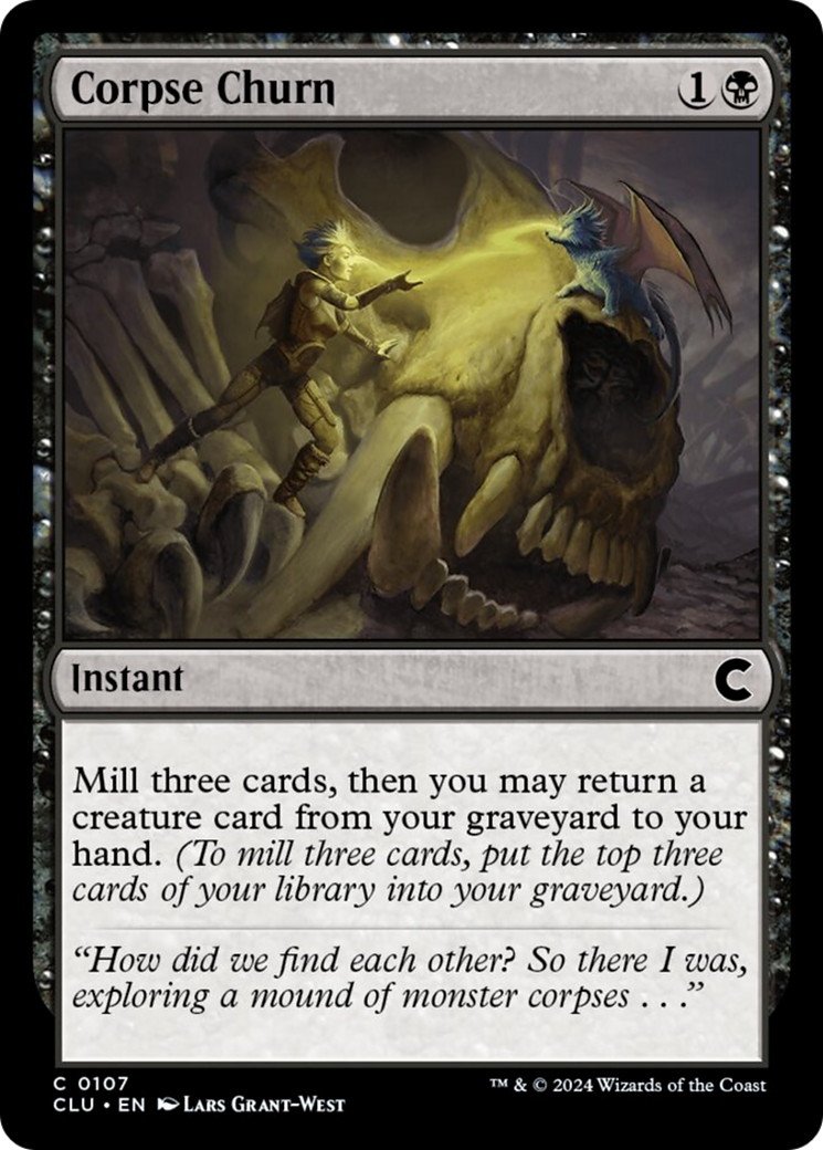 Corpse Churn [Ravnica: Clue Edition] | Black Swamp Games