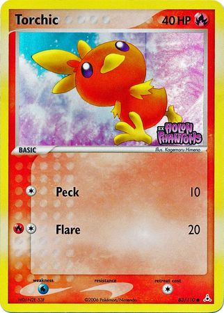 Torchic (83/110) (Stamped) [EX: Holon Phantoms] | Black Swamp Games