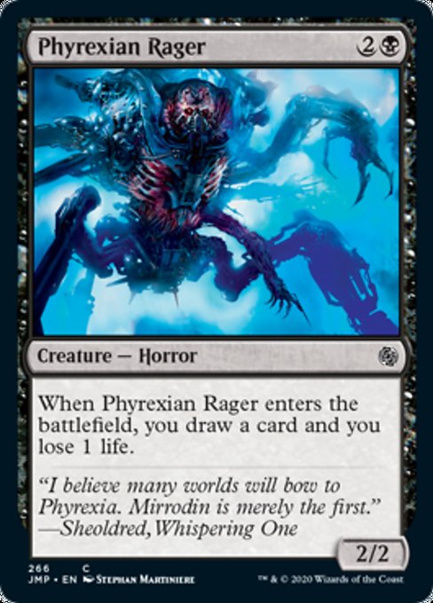 Phyrexian Rager [Jumpstart] | Black Swamp Games