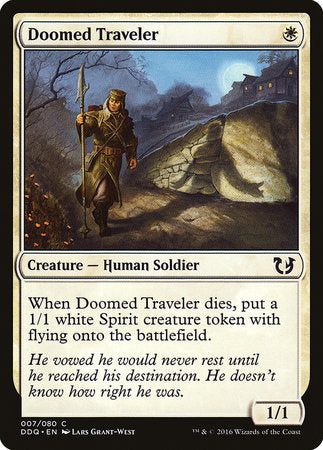 Doomed Traveler [Duel Decks: Blessed vs. Cursed] | Black Swamp Games