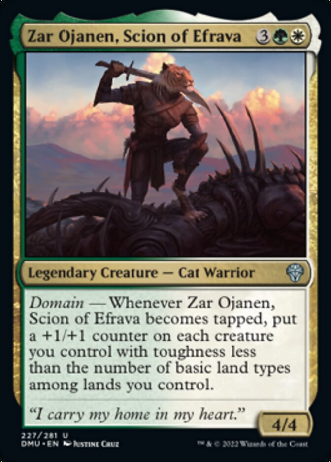 Zar Ojanen, Scion of Efrava [Dominaria United] | Black Swamp Games