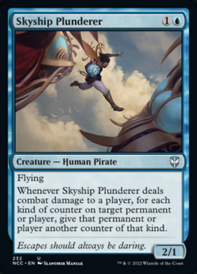 Skyship Plunderer [Streets of New Capenna Commander] | Black Swamp Games