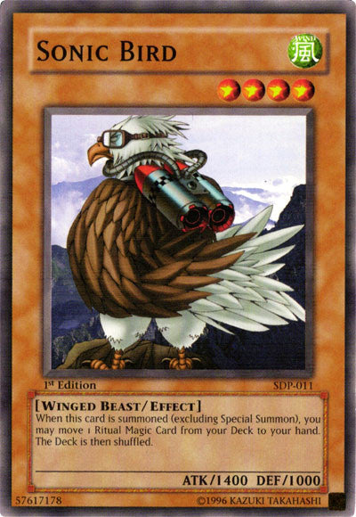 Sonic Bird [SDP-011] Common | Black Swamp Games