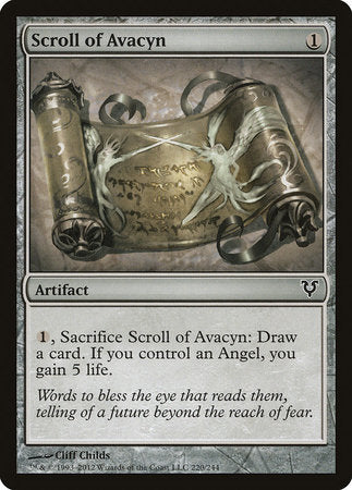 Scroll of Avacyn [Avacyn Restored] | Black Swamp Games