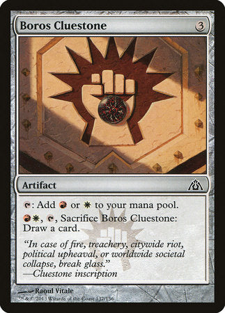 Boros Cluestone [Dragon's Maze] | Black Swamp Games