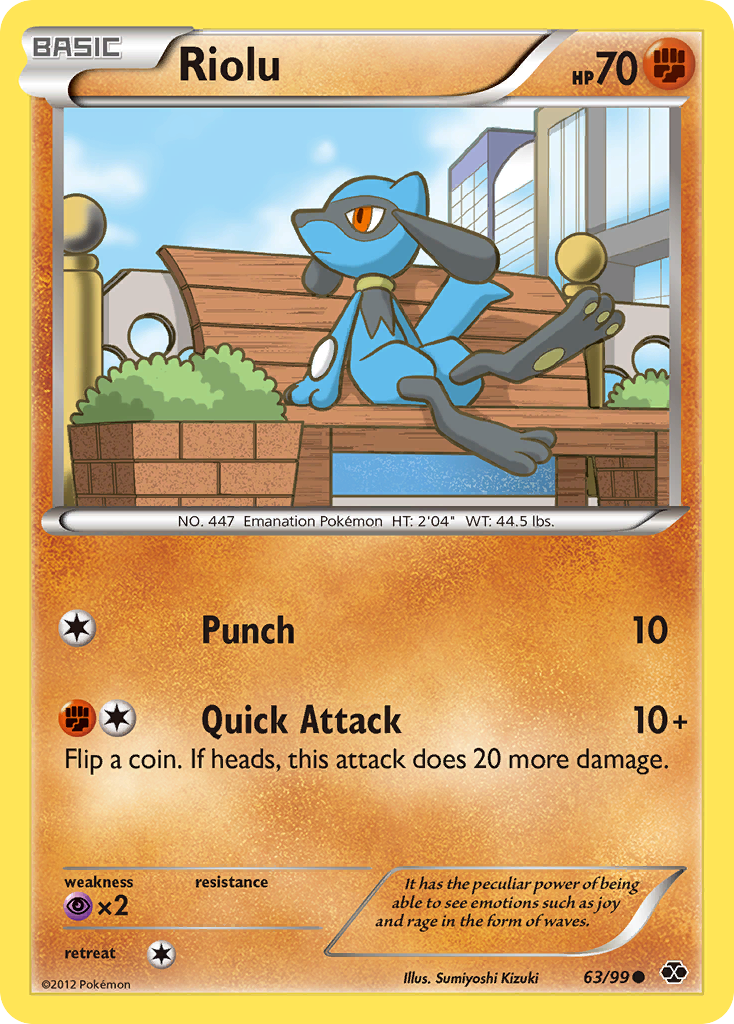 Riolu (63/99) [Black & White: Next Destinies] | Black Swamp Games