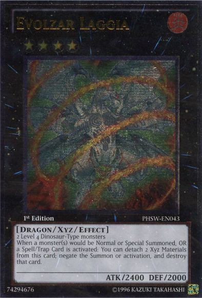 Evolzar Laggia [PHSW-EN043] Ultimate Rare | Black Swamp Games