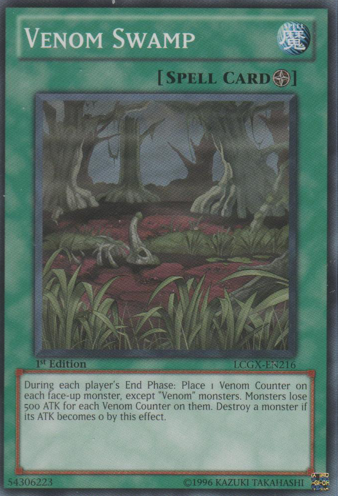 Venom Swamp [LCGX-EN216] Common | Black Swamp Games