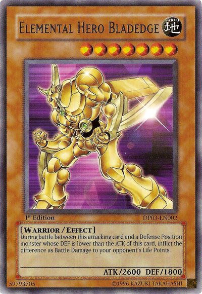 Elemental Hero Bladedge [DP03-EN002] Rare | Black Swamp Games
