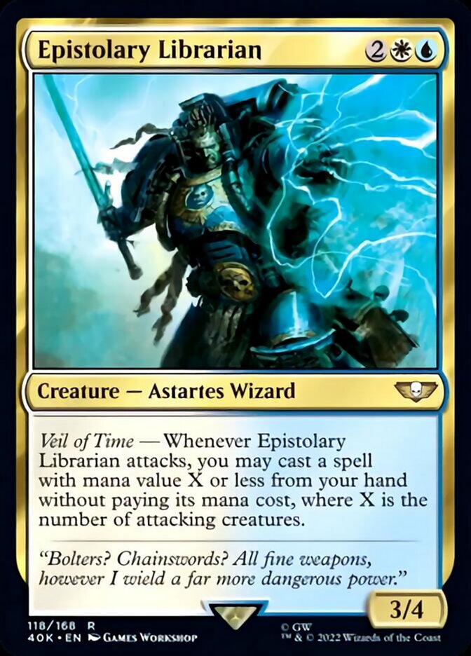 Epistolary Librarian [Universes Beyond: Warhammer 40,000] | Black Swamp Games