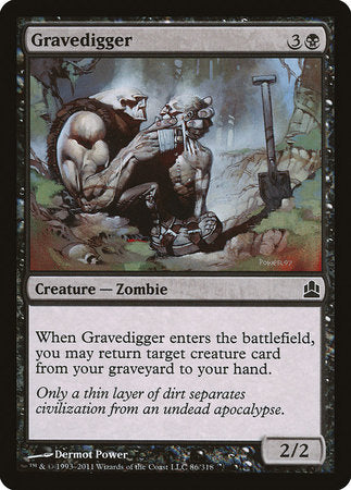 Gravedigger [Commander 2011] | Black Swamp Games