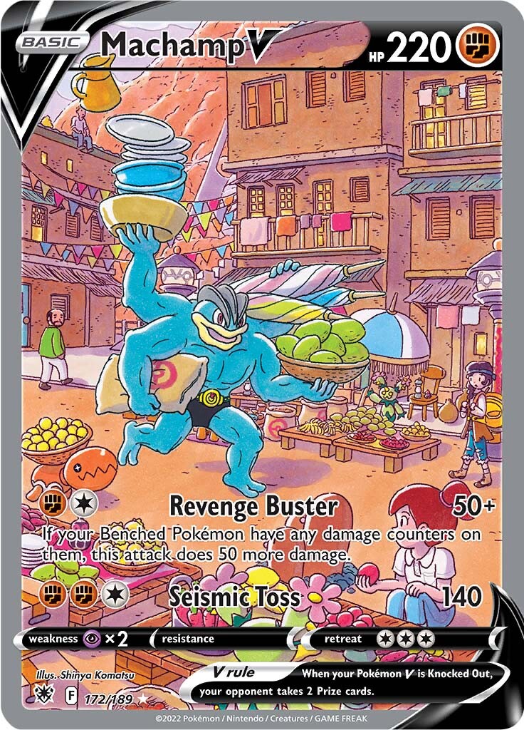 Machamp V (172/189) [Sword & Shield: Astral Radiance] | Black Swamp Games