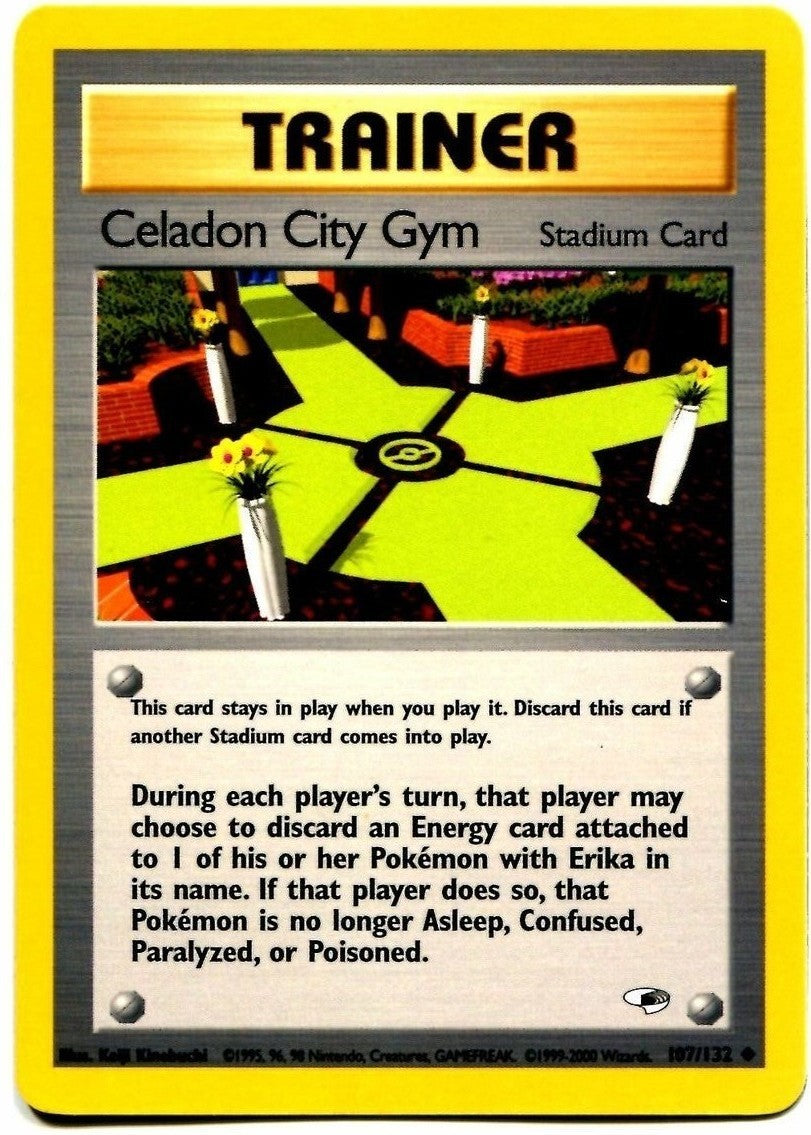 Celadon City Gym (107/132) [Gym Heroes Unlimited] | Black Swamp Games