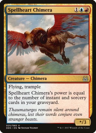 Spellheart Chimera [Duel Decks: Mind vs. Might] | Black Swamp Games