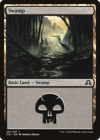 Swamp (291) [Shadows over Innistrad] | Black Swamp Games
