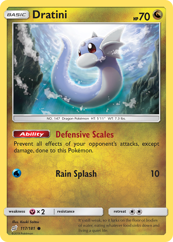 Dratini (117/181) [Sun & Moon: Team Up] | Black Swamp Games