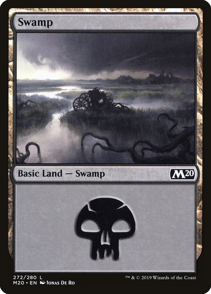 Swamp (#272) [Core Set 2020] | Black Swamp Games