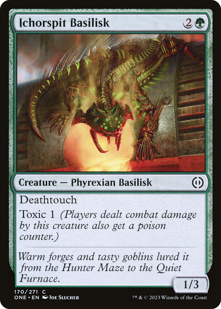 Ichorspit Basilisk [Phyrexia: All Will Be One] | Black Swamp Games