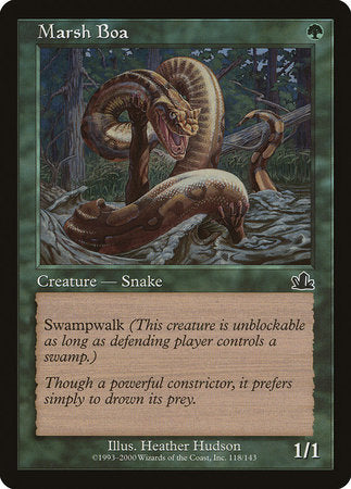 Marsh Boa [Prophecy] | Black Swamp Games