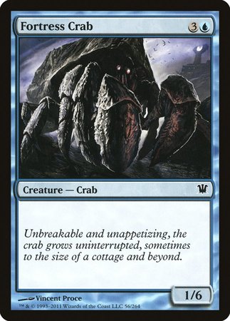 Fortress Crab [Innistrad] | Black Swamp Games