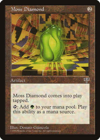Moss Diamond [Mirage] | Black Swamp Games
