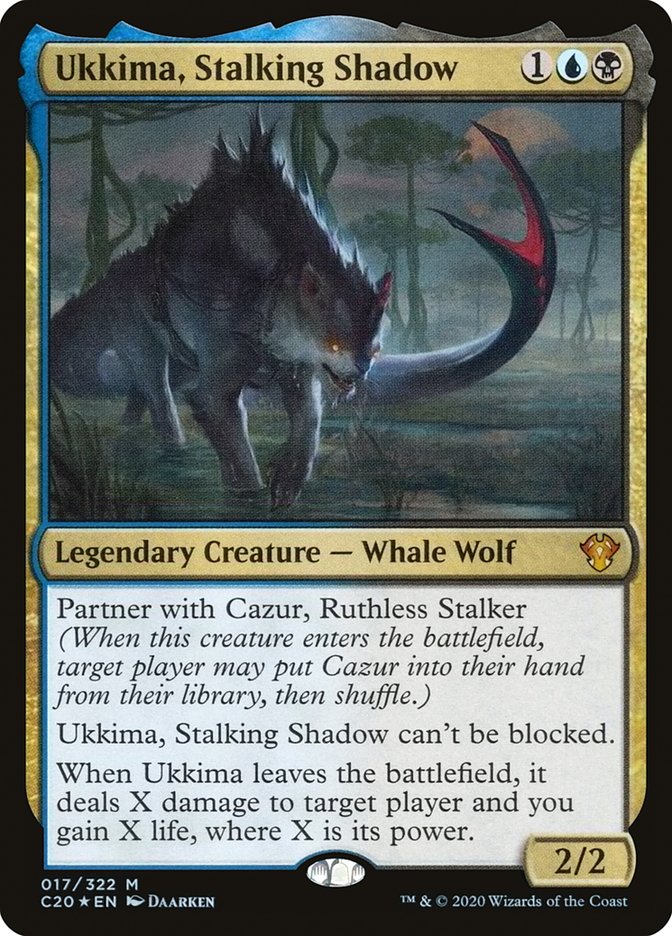 Ukkima, Stalking Shadow [Commander 2020] | Black Swamp Games