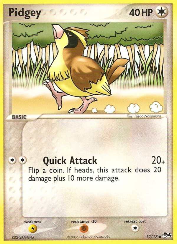 Pidgey (12/17) [POP Series 4] | Black Swamp Games