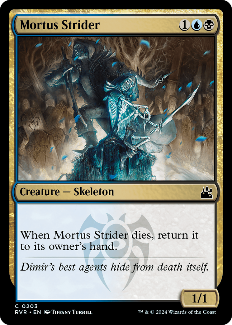 Mortus Strider [Ravnica Remastered] | Black Swamp Games