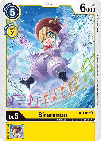 Sirenmon [BT1-057] [Release Special Booster Ver.1.0] | Black Swamp Games