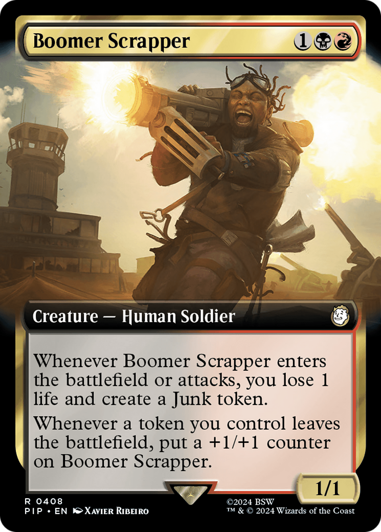 Boomer Scrapper (Extended Art) [Fallout] | Black Swamp Games