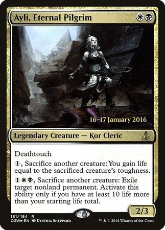 Ayli, Eternal Pilgrim [Oath of the Gatewatch Promos] | Black Swamp Games