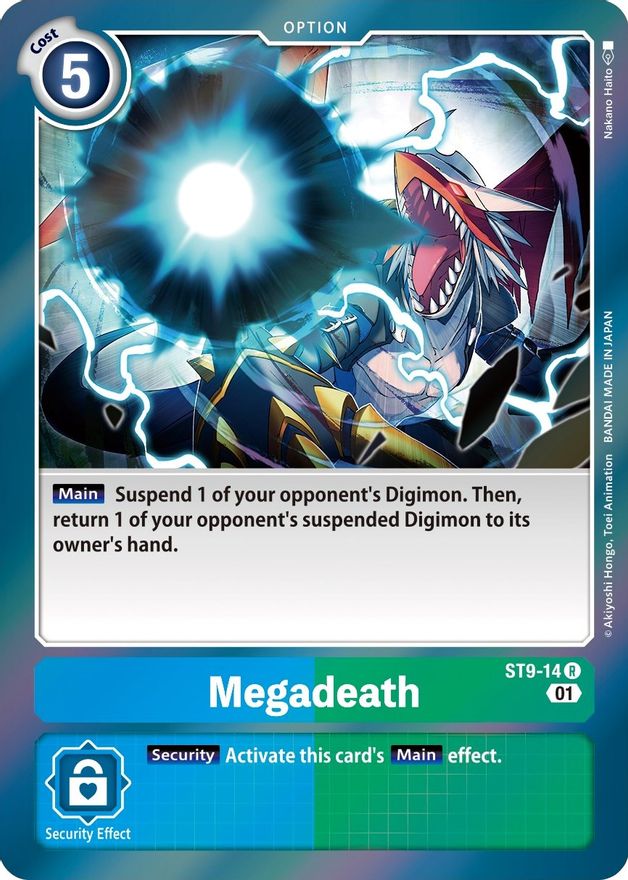 Megadeath [ST9-14] [Starter Deck: Ultimate Ancient Dragon] | Black Swamp Games