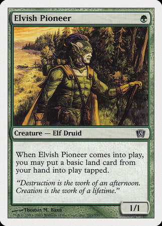 Elvish Pioneer [Eighth Edition] | Black Swamp Games