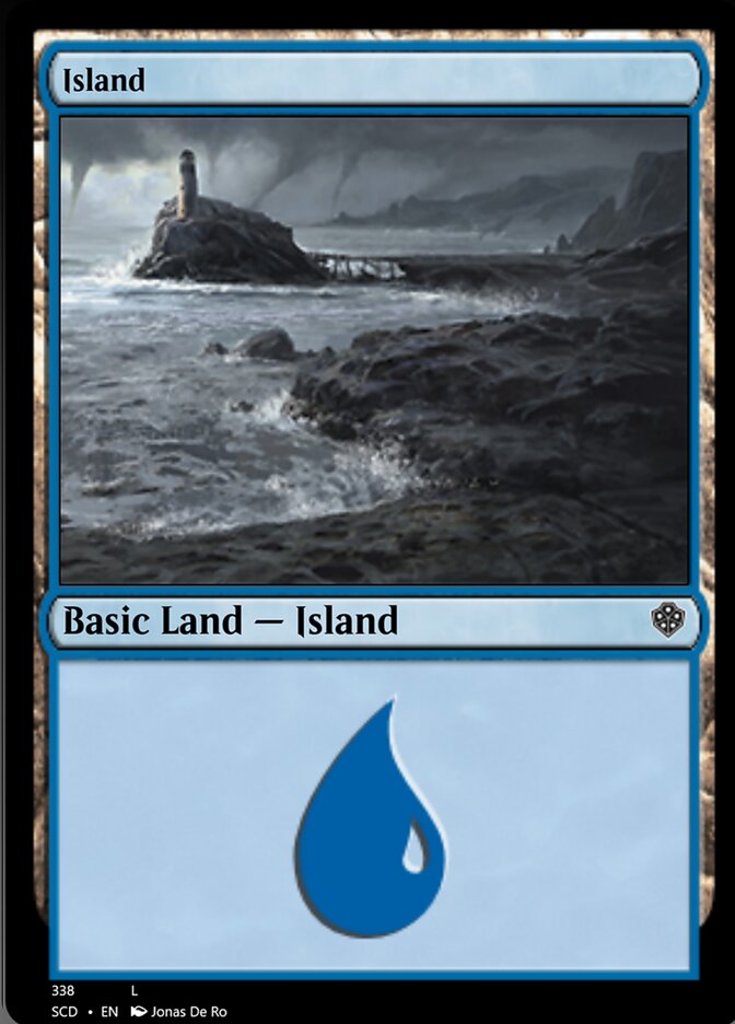 Island (338) [Starter Commander Decks] | Black Swamp Games