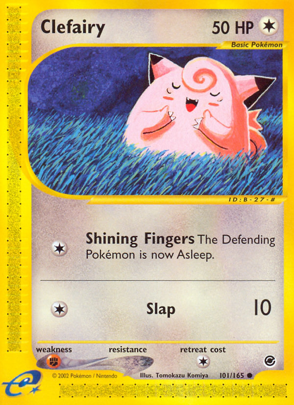 Clefairy (101/165) [Expedition: Base Set] | Black Swamp Games