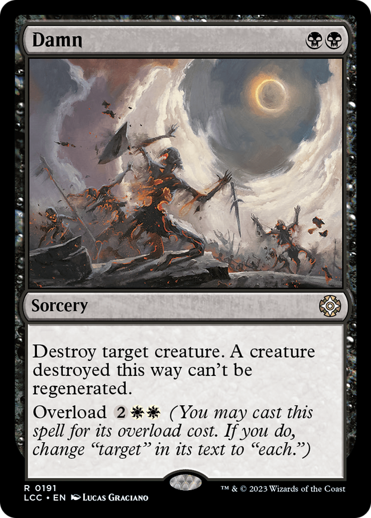 Damn [The Lost Caverns of Ixalan Commander] | Black Swamp Games